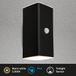 Briloner Kona Wandlamp Buiten met Bewegingssensor en Schemersensor