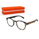 SILAC Turtle&wood 7302 Leesbrillen Vrouwen en Mannen Sterkte +1.25