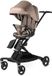 Béaba x Micro Mobility 360° poussette – Siège pivotant – Pliage compact – Éclairage de sécurité LED – UPF 50+ – Anthracite