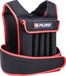 Pure2Improve Weighted Vest - 20 kg - Black/Red
