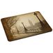 PEDEA Gaming en Office muismat met vastgenaaide randen en antislip onderkant Big Ben 22 x 18 cm