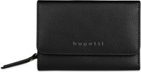 bugatti Emilia Ladies Wallet With Flap Black zwart