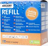 Absodry - Refill - 3x450g - Fresh - Navulling - Frisse Geur en Effectieve Vochtopname