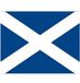 Bellatio Decorations Vlag van Schotland stickers - 10x - 7 x 10 cm