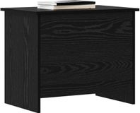 vidaXL Opbergkist Zwart eiken 60 x 40 x 50 cm