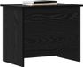 vidaXL Opbergkist Zwart eiken 60 x 40 x 50 cm