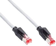 DRAKA HP-FTP Patchkabel Cat.6 (Class E), grijs, 2 m