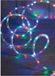 Anna's Collection 3x Kerstverlichting lichtslangen 216 lampjes gekleurd 9 mtr