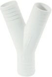 Trudesign connecteur en Y 38-38-38 mm blanc