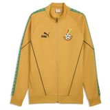 PUMA Trainingsjack 'Ghana King Anthem' honing / grasgroen / zwart