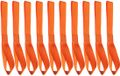 Merkloos Korte Spanbandlussen - 10 Stuks - 1000 kg Werkbelasting - Oranje 30 cm