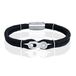LGT JWLS Armband - Locomotief Zwart-21cm