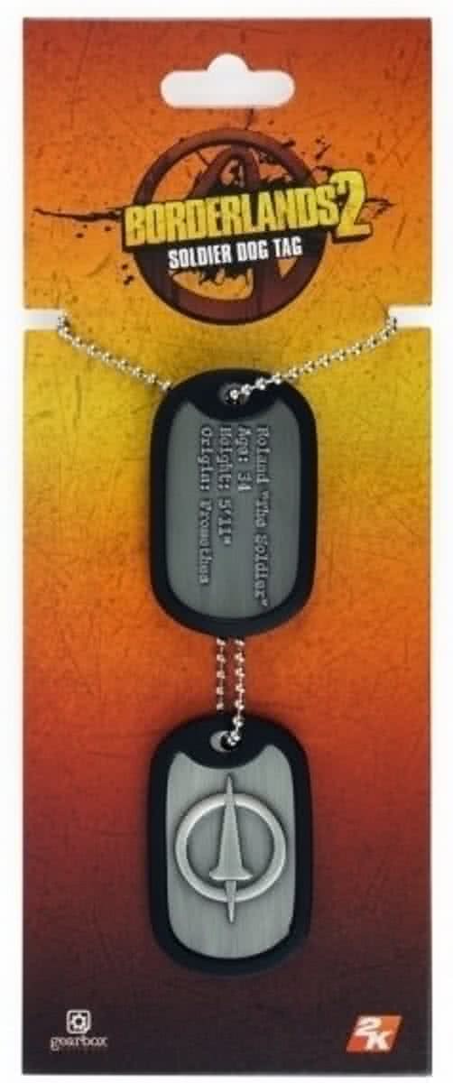 Gaya Entertainment Borderlands Dog Tags Soldier