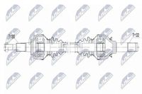 NTY Antriebswelle NPW-PS-008 Hinterachse rechts