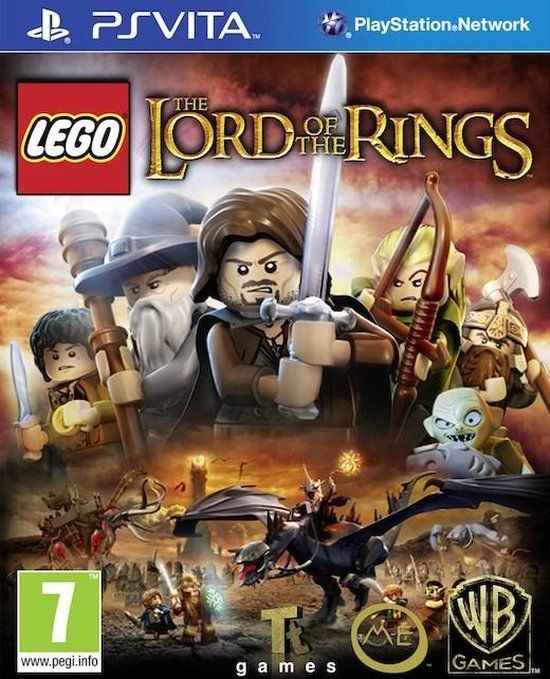 Lego Lord Of The Rings - PlayStation Vita - Standard Edition - PS Vita-card