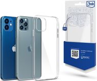 3mk - iPhone 12/12 Pro - Clear Case - Stevige Hoes voor Optimale Bescherming - Transparant