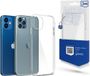 3mk - iPhone 12/12 Pro - Clear Case - Stevige Hoes voor Optimale Bescherming - Transparant