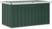 vidaXL Tuinbox Groen 129x67x65 cm