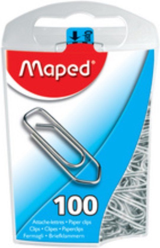 Maped Office Papierklemmen Assorti Ovaal 25 mm