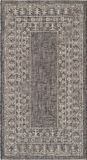 Safavieh Eigentijds Geweven Binnen/Outdoor Gebiedsdeken, Courtyard collectie, CY8482, in Zwart & Beige, 79 X 152 cm