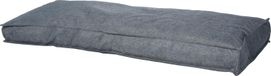 Dossier/assise pour meubles de palettes, 120x40x12 cm, gris