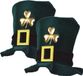 Merkloos St. Patrick's Day Hoog Hoed Verkleedhoofddeksel - Groen - Unisex - Volwassenen - 2 Stuks
