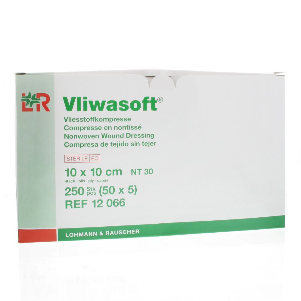 Vliwasoft Kompres Steriel 10x10cm - 50 stuks