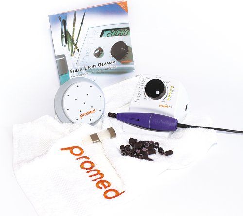 Promed Medisana Professional manicure en pedicure apparaat 620 Deluxe (incl. accessoires) 620 paars/wit