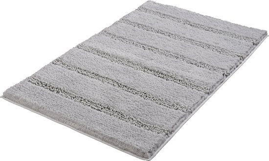 KLEINE WOLKE Badmat Monrovia platinum 70x120cm