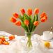 Goodivery Kunstmatige Tulpenbloemen - 20 stuks - Oranje
