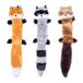 ZippyPaws ZippyPaws Skinny Peltz Groot 3-Pack Hondenspeelgoed - Vos, Wasbeer en Eekhoorn