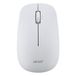 Acer AMR010 - Muis - 3 knoppen - draadloos - Bluetooth - wit