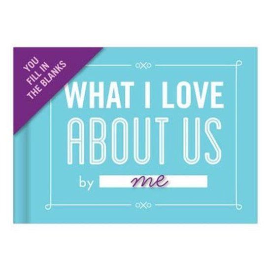 Knock Knock What I Love About Us Fill in the Blank Journal