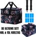 Packaway 40L Koeltas Japanese flower – Inclusief 15L Lunchtas Japanese flower en 8 Koelelementen