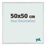 Your Decoration - Cadre pour puzzle 50x50 cm - Argent mat