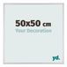 Your Decoration - Cadre pour puzzle 50x50 cm - Argent mat