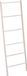 Relaxdays handdoekladder - 6 stangen - 170 x 55 cm - hout - wit