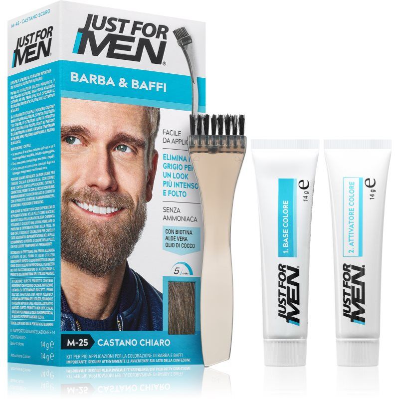 Just for Men M25 Light Brown Beard and Mustache Dye