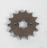 Esjot Pignon de sortie de boite pour Moto Yamaha 125 YBR 2007 à 2013 14 dents pas 428 Gris Acier Neuf