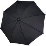 doppler Paraplu Fiber Flex Big Automatic Black Zwart