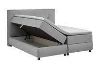 Atlantic Home Collection TINA Boxspringbed A) Design TILO 140 x 200 cm lichtgrijs