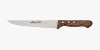 Arcos Serie Atlantico - keukenmes - lemmet nitrum roestvrij staal 170 mm - handvat rozenhout kleur bruin