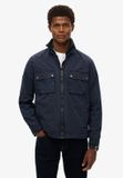 Superdry Essentials jas met rits Heren Katoen Blauw