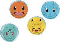 Amscan Pokémon Stuiterballen - 4 stuks