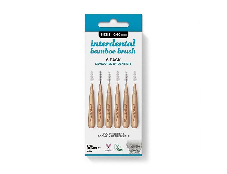 Humble Brush Interdental - Bamboe borsteltjes 0,60 mm