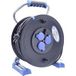 AS Schwabe 823625 FR Enrouleur de câble 50 m noir Prise mâle + contact de protection