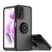 Tumundosmartphone Matte beschermhoes met zwarte rand en 360 graden draaibare ring voor Xiaomi Redmi Note 12S