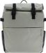 MANDARINA DUCK Eco Coated Backpack Mud Grijs