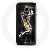 Maniacase Hoesje voor Samsung Galaxy S6 edge Kobe Bryant 24 Basketballer