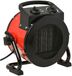 Blaze Chauffage industriel 2000W - 20m² - 3 positions - 230V - Rouge